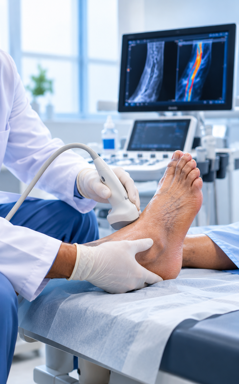Gangrene diagnosis and vascular assessment