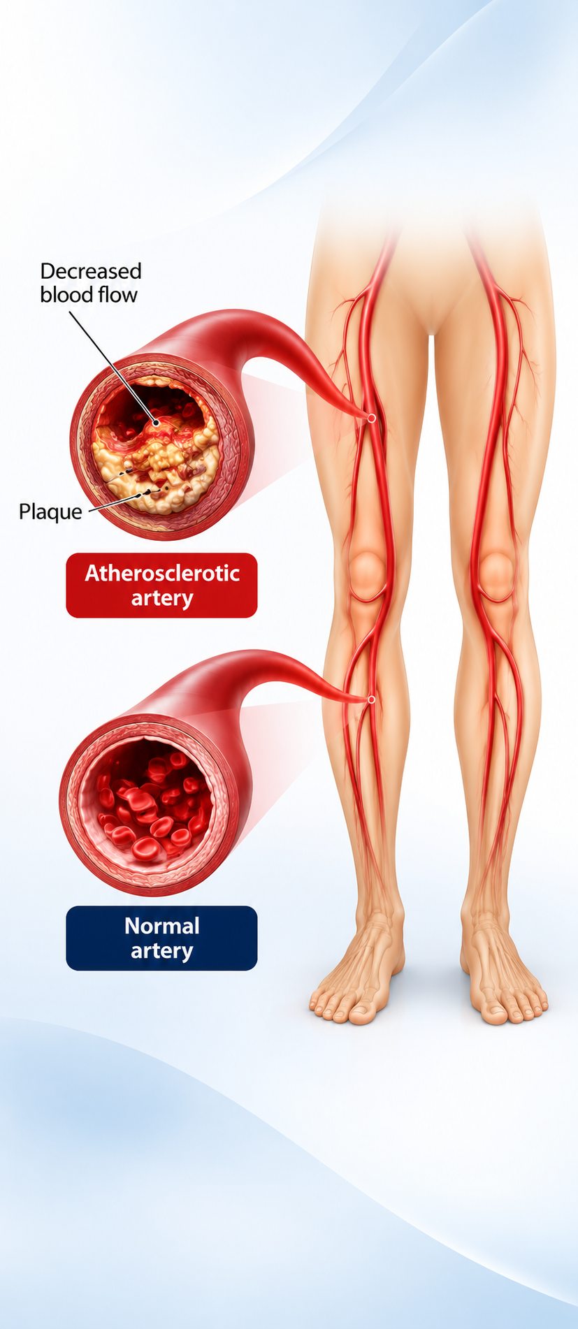 Peripheral artery disease diagnosis and vascular assessment